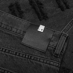 Slashed Skinny Jean - Black 7 Slashed Skinny Jean - Black -Fashion Clothing Store 1017 Alyx 9SM Slashed Skinny Jean Black AAMPA0352FA02 BLK0001 04 29 23 Feature KN 5