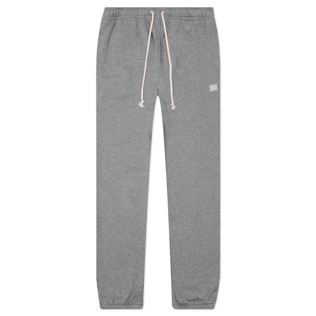 Acne Studios Fleece Sweatpants - Light Grey Melange 1 Acne Studios Fleece Sweatpants - Light Grey Melange