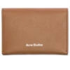 Acne Studios Folded Card Holder - Camel Brown