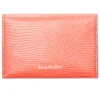 Acne Studios Leather Card Case - Bright Red