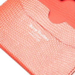 Acne Studios Leather Card Case - Bright Red -Fashion Clothing Store Acne Studios SLGS000196 Bright Red CG0196 AZT 04 11 22 Feature 6