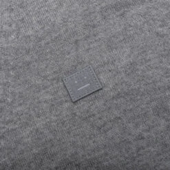 Acne Studios Wool Knit Cardigan - Grey Melange -Fashion Clothing Store Acne Studios Wool Knit Cardigan Grey Melange C60038 GML 10 26 22 Feature JP 6