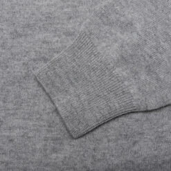 Acne Studios Wool Knit Cardigan - Grey Melange -Fashion Clothing Store Acne Studios Wool Knit Cardigan Grey Melange C60038 GML 10 26 22 Feature JP 8