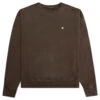 Acne Studios Crew Neck Sweatshirt - Coffee Brown