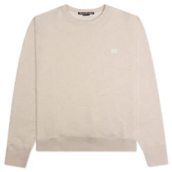 Acne Studios Crew Neck Sweatshirt - Oatmeal Melange