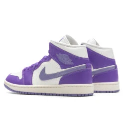 Women's Air Jordan 1 Mid - Action Grape/Sky J Purple/Sail -Fashion Clothing Store Air Jordan 1 Mid Women s Action Grape Sky J Light Purple Sail BQ6472 504 08 02 23 Feature KN 5