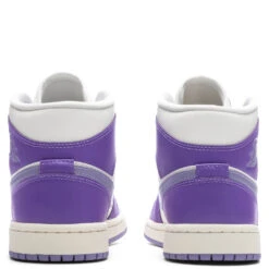 Women's Air Jordan 1 Mid - Action Grape/Sky J Purple/Sail -Fashion Clothing Store Air Jordan 1 Mid Women s Action Grape Sky J Light Purple Sail BQ6472 504 08 02 23 Feature KN 6