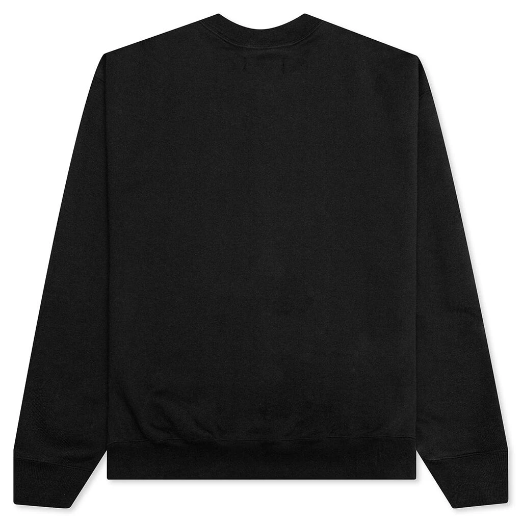 Air Jordan Women's Crew Sweatshirt - Black/Gym Red 2 Air Jordan Women's Crew Sweatshirt - Black/Gym Red - Image 2