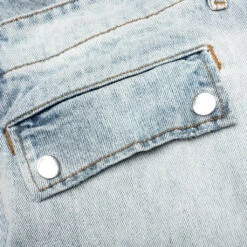 Amiri M65 Cargo Flare - Stone Indigo -Fashion Clothing Store Amiri M65 Cargo Flare Stone Indigo PS23MDF015 765 02 27 23 Feature JP 10