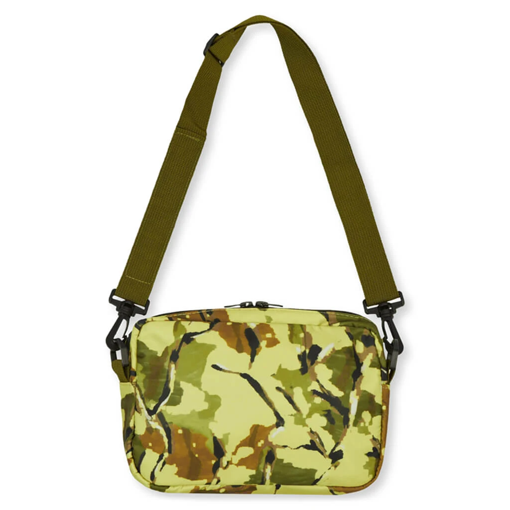 Canvas Logo Messenger Bag - Green Camo 2 Canvas Logo Messenger Bag - Green Camo - Image 2