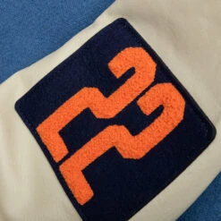 Corazon Varsity Jacket - Blue/Cream -Fashion Clothing Store Awake NY Corazon Varsity Jacket Blue Cream AWK FW22 OT006 BLU 11 28 22 Feature MG 8