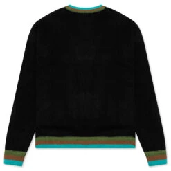Fashion Clothing Store -Fashion Clothing Store Awake Striped Mohair Cardigan Black AWK FW21 KN004 BLA 11 10 2021 01 3