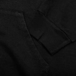 Bassline Hood Fleece - Black -Fashion Clothing Store Bassline Hood Fleece Black RBM12065 08 17 23 Feature VR 8