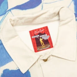 Bedroom Painting Denim Jacket - Cream -Fashion Clothing Store Bedroom Painting Denim Jacket Cream AW23 OW 18 08 17 23 Feature VR 10 scaled