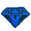 BB Diamond Pillow - Azure Blue