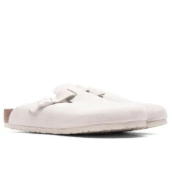 Birkenstock Wide Boston - Antique White -Fashion Clothing Store Birkenstock Wide Boston Ant White SD R 1024731 02 02 23 Feature VR 5