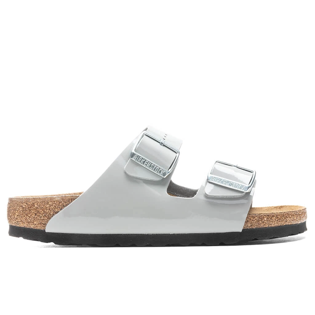 Birkenstock Women's Arizona Birko-Flor - Patent Alloy 1 Birkenstock Women's Arizona Birko-Flor - Patent Alloy