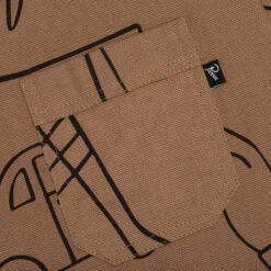 Experience Life Worker Jacket - Camel -Fashion Clothing Store By Parra Experience Life Worker Jacket Camel 48525 12 21 22 Feature VR 5