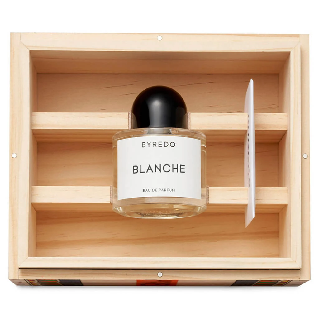 BYREDO Wooden Box Blanche Eau De Parfum - 50ml 1 BYREDO Wooden Box Blanche Eau De Parfum - 50ml