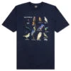 Stussy California Birds Tee - Navy