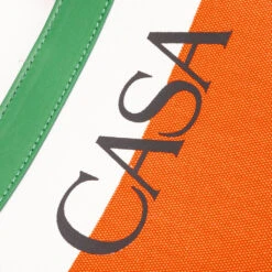 Casablanca Casa Tote - Green/Orange -Fashion Clothing Store Casablanca Casa Tote Green Orange AS22 BAG 009 GRN 03 01 2022 01 14 7b196a51 ad84 4122 bd71 95a3569c748e