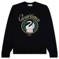 Casablanca Emblem De Cygne Embroidered Sweatshirt - Emblem De Cygne