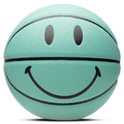 Chinatown Smiley Breakfast Basketball - Teal Blue
