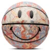Chinatown Smiley Patchwork Rug Basketball - Multi