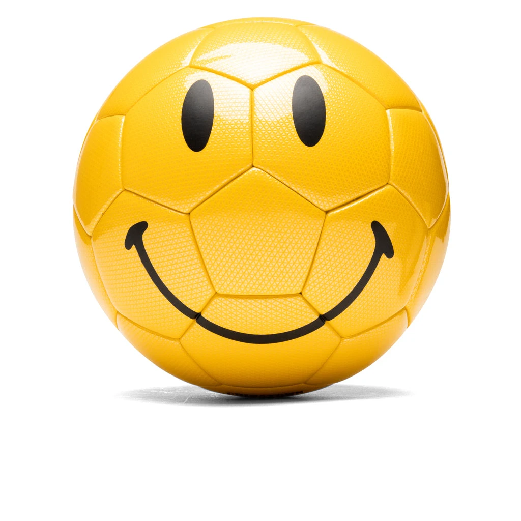 Chinatown Smiley Soccer Ball - Yellow 1 Chinatown Smiley Soccer Ball - Yellow