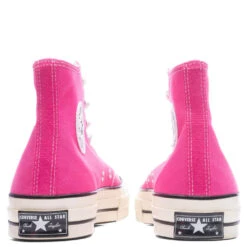 Converse Chuck '70 Hi - Lucky Pink/Egret/Black -Fashion Clothing Store Chuck 70 Hi Lucky Pink Egret Black A04594C 06 28 23 Feature VR 6