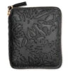 Comme Des Garcons SA2100EF Embossed Forest Wallet - Black
