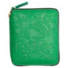 Comme Des Garcons SA2100EF Embossed Forest Wallet - Green