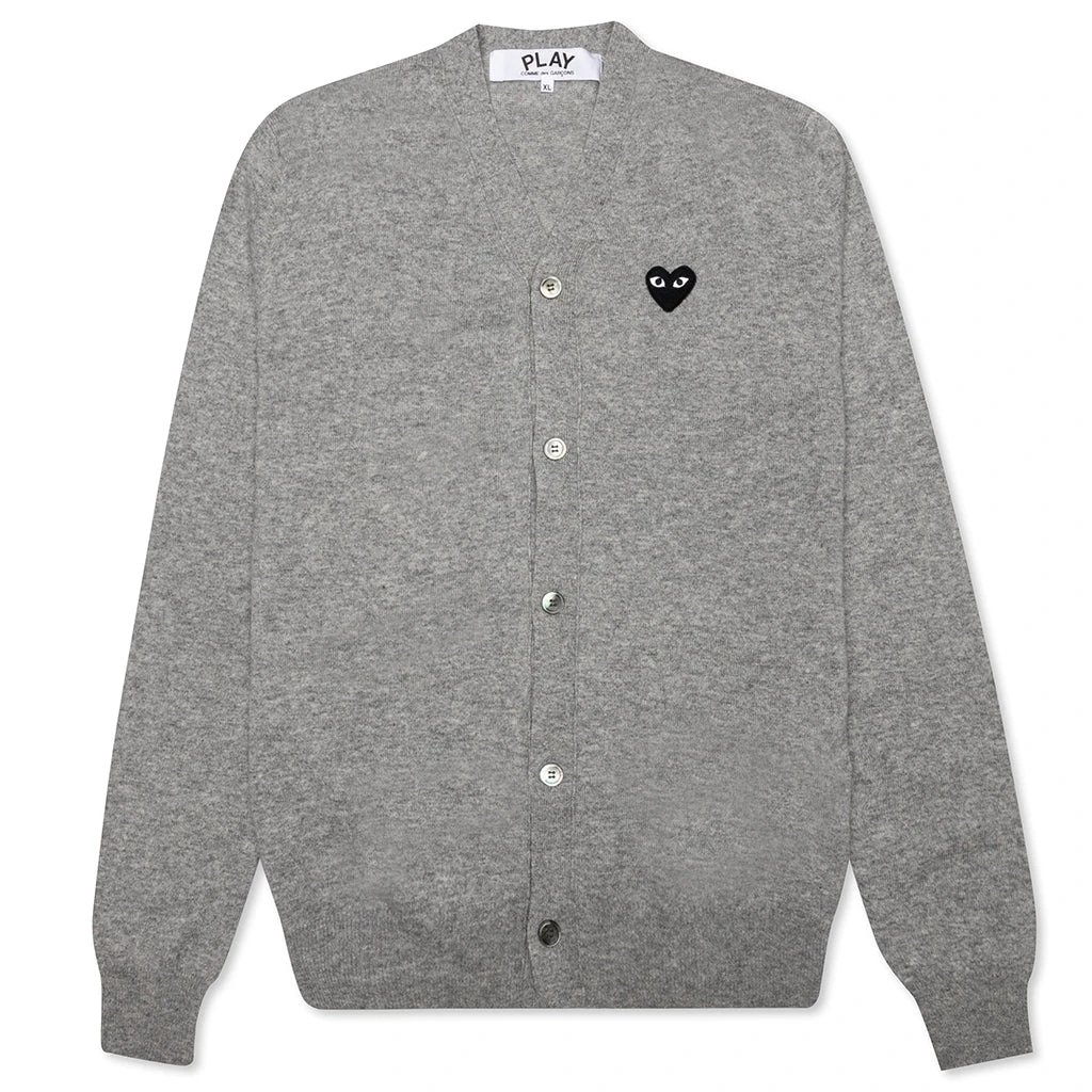Knit Cardigan - Grey 1 Knit Cardigan - Grey