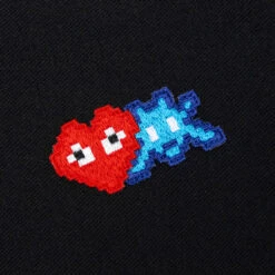 Comme Des Garcons PLAY X The Artist Invader Full-Zip Hoodie - Black -Fashion Clothing Store Comme des Garcons PLAY x the Artist Invader Full Zip Hoodie Black AZ T334 051 1 09 07 23 Feature VR 5