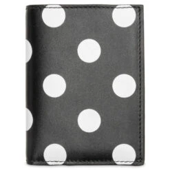 Comme Des Garcons Polka Dots Wallet - Black