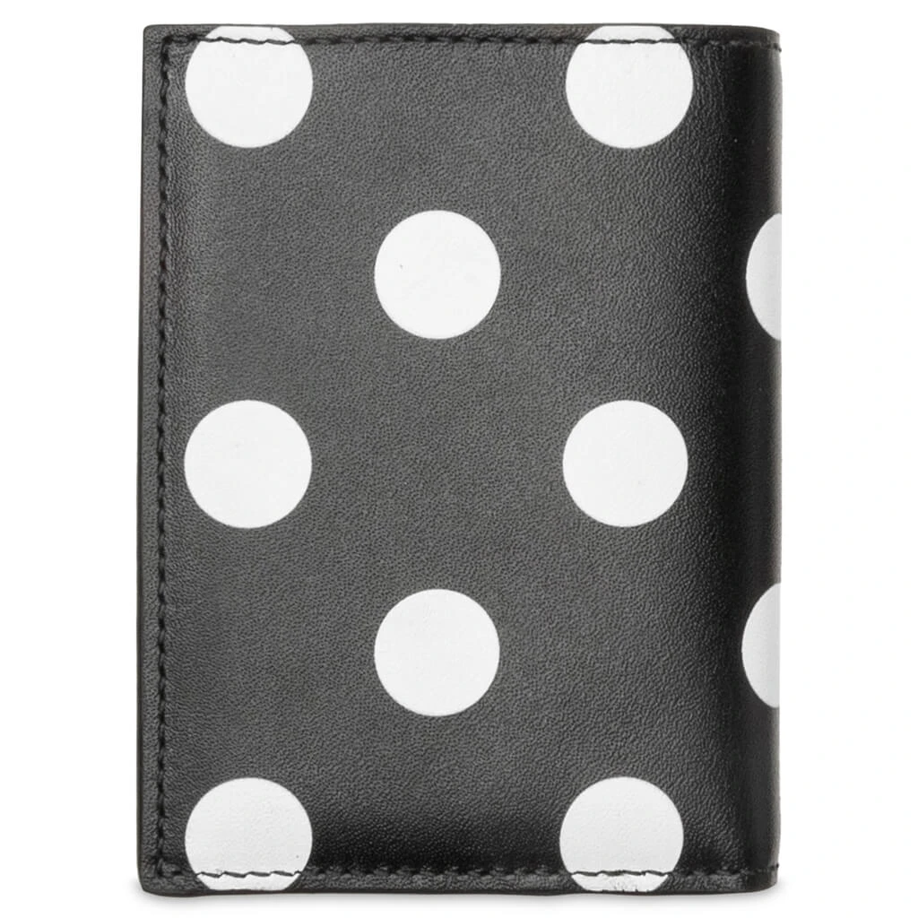Comme Des Garcons Polka Dots Wallet - Black 3 Comme Des Garcons Polka Dots Wallet - Black - Image 3