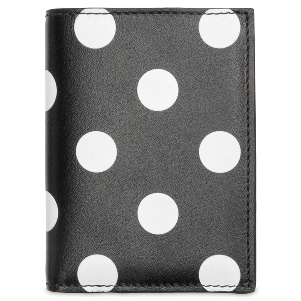 Comme Des Garcons Polka Dots Wallet - Black 1 Comme Des Garcons Polka Dots Wallet - Black