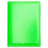 Comme Des Garcons Super Fluo Wallet - Green/Blue