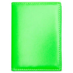 Comme Des Garcons Super Fluo Wallet - Green/Blue