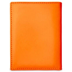Comme Des Garcons Super Fluo Wallet - Light Orange/Pink -Fashion Clothing Store Comme des Garcons SA0641SF Super Fluo Wallet Orange Pink SA0641SF ORPI 12 28 2021 01 3