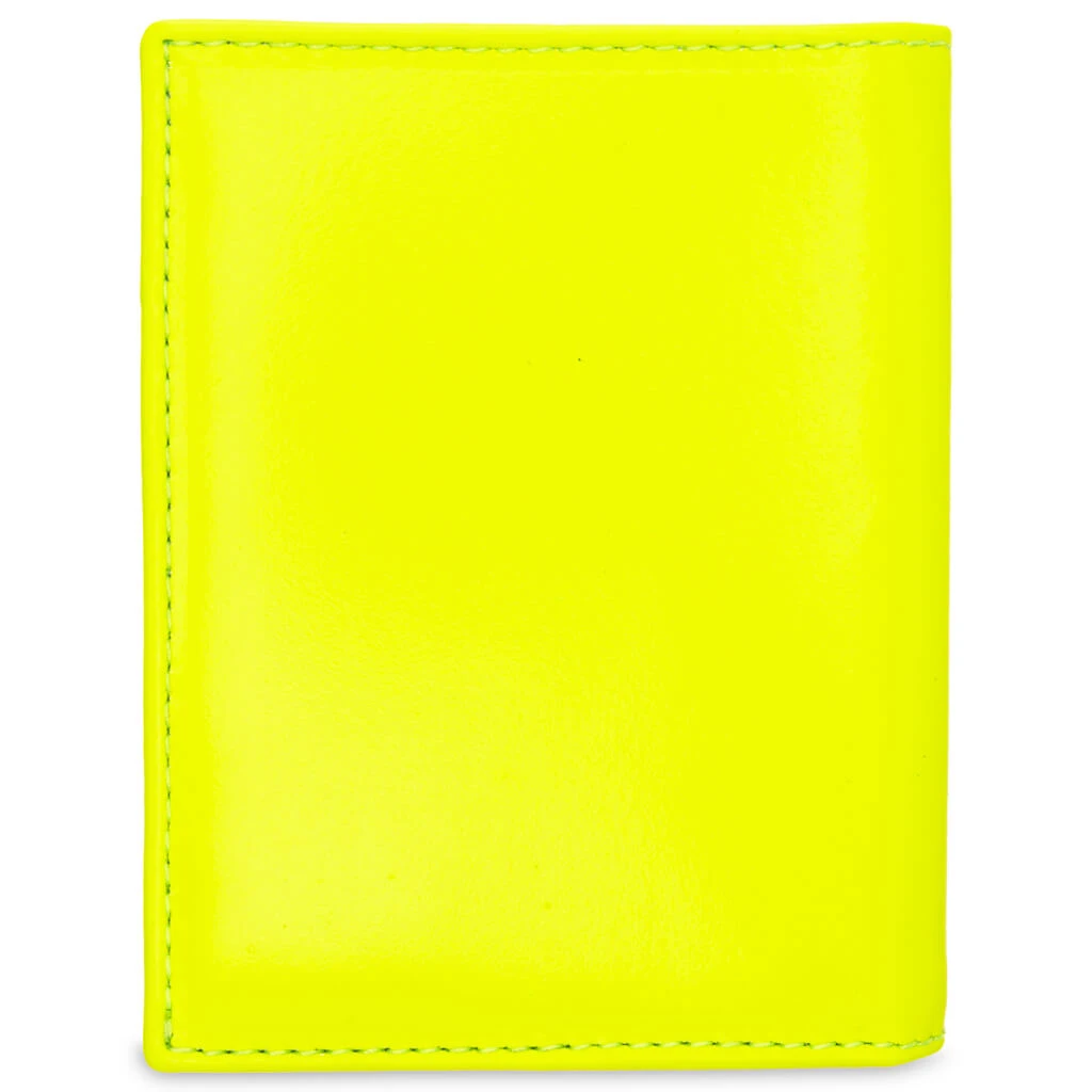 Comme Des Garcons Super Fluo Wallet - Yellow/Light Orange 3 Comme Des Garcons Super Fluo Wallet - Yellow/Light Orange - Image 3