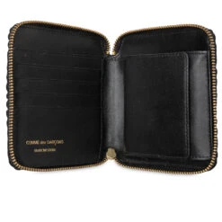 Comme Des Garcons SA2100FT Fat Tortoise Wallet - Black -Fashion Clothing Store Comme des Garcons SA2100FT Fat Tortoise Wallet Black SA2100FT BLK 12 28 2020 01 3