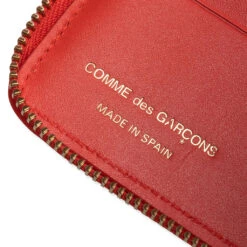 Comme Des Garcons SA210E-A Embossed Wallet - Orange -Fashion Clothing Store Comme des Garcons SA210E A Embossed Wallet Orange SA210E A ORA 02 15 2022 01 2