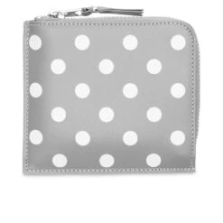 Comme Des Garcons SA3100PD Polka Dots Wallet - Grey