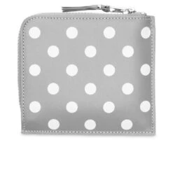 Comme Des Garcons SA3100PD Polka Dots Wallet - Grey -Fashion Clothing Store Comme des Garcons SA3100PD Polka Dots Wallet Grey SA3100PD GRY 12 28 2021 01 3
