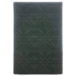 Comme Des Garcons SA640E-A Leather Line Wallet - Calfskin/Bottle Green -Fashion Clothing Store Comme des Garcons SA640E A Leather Line Wallet Calfskin Bottle Green SA640E A GRN 06 26 22 Feature DUKE