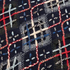 Maison Margiela Crewneck - Navy/Grey/Dark Green -Fashion Clothing Store Crewneck Navy Grey Dark Green S67HL0001 S18327 001F 09 14 23 Feature KN 8