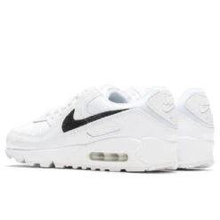 Nike Women's Air Max 90 - White/Black -Fashion Clothing Store DZ5212 100 Nike Women s Air Max 90 White Black 12 11 22 Feature JM 5