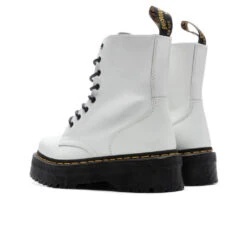 Dr. Martens Air Wair Women's Jadon Polished Smooth Boot - White -Fashion Clothing Store Dr. Martens Air Wair Women s Jadon Polished Smooth Boot White 15265100 04 10 23 Feature DV 5