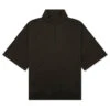 3/4 Half Zip - Off Black